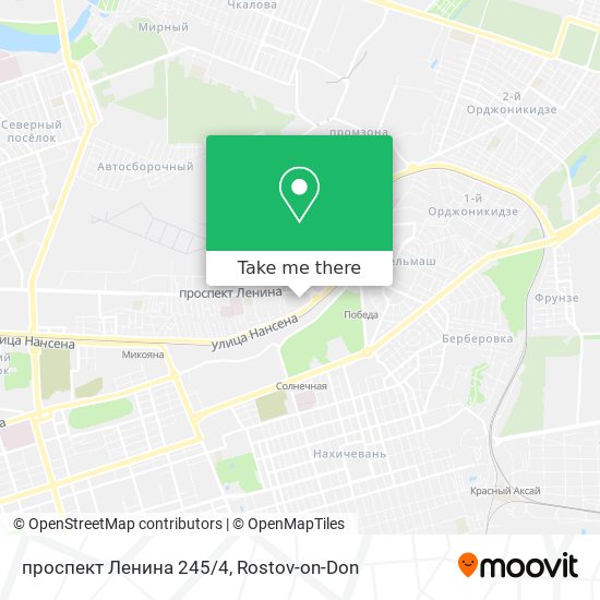 проспект Ленина 245/4 map