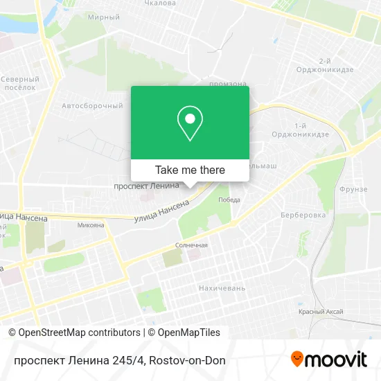 проспект Ленина 245/4 map