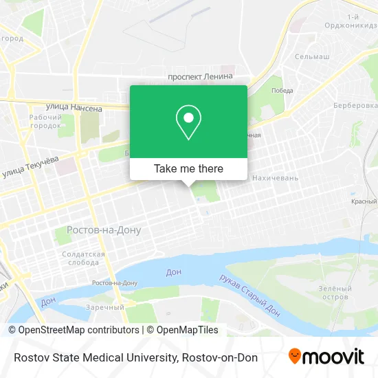 Rostov State Medical University map