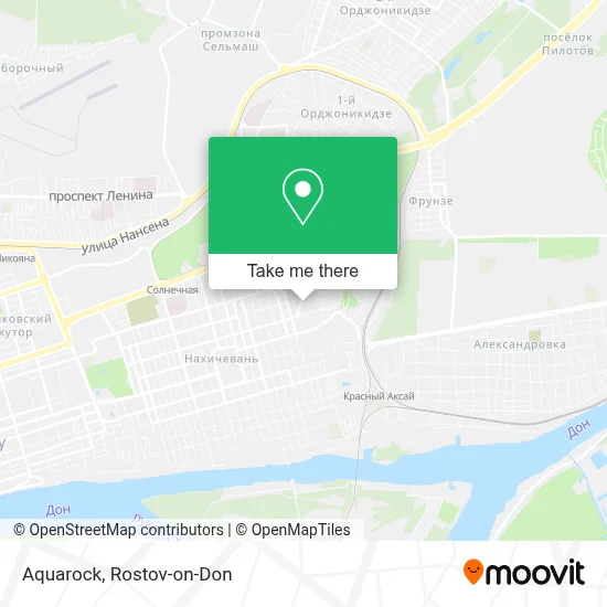 Aquarock map