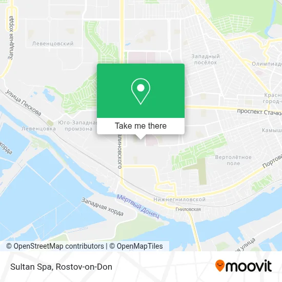 Sultan Spa map