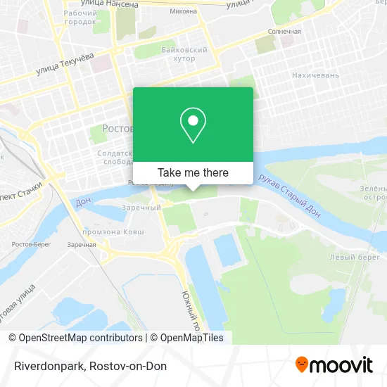 Riverdonpark map