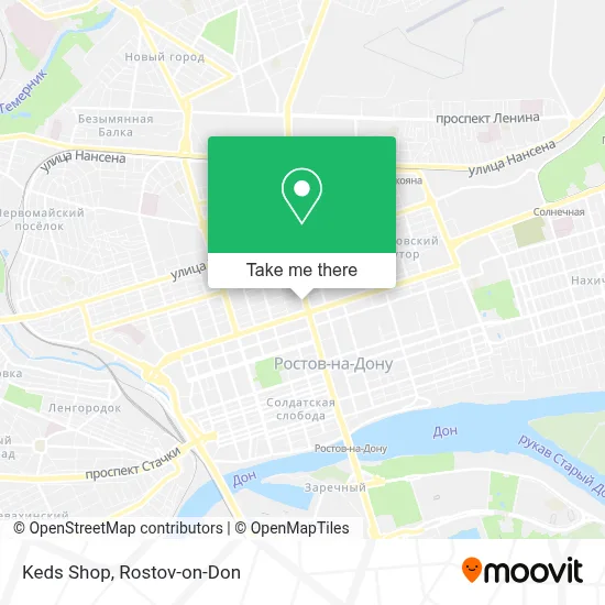 Keds Shop map