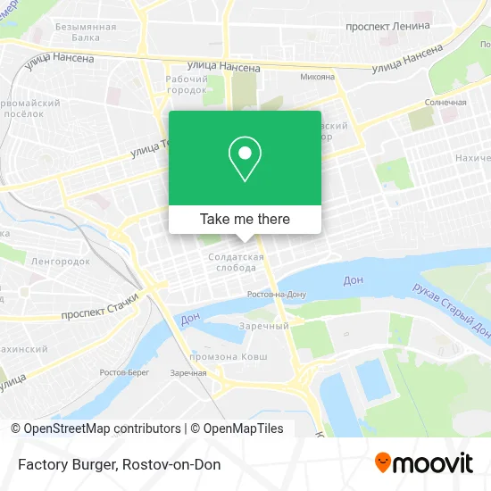 Factory Burger map