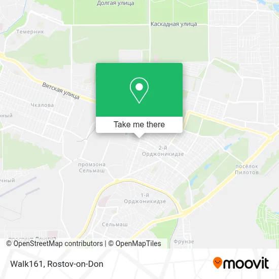 Walk161 map