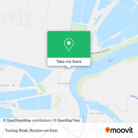 Tuning Boat map