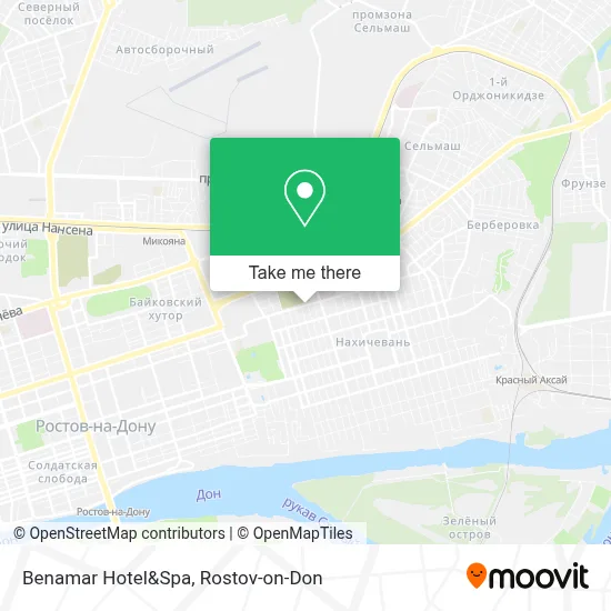 Benamar Hotel&Spa map