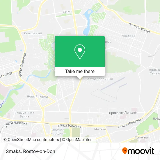 Smaks map