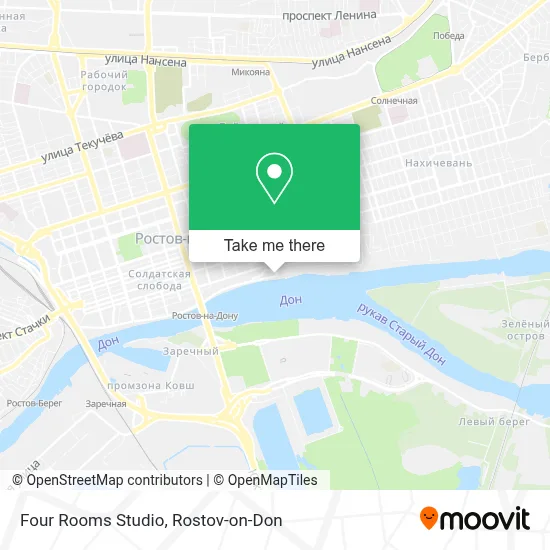 Four Rooms Studio map