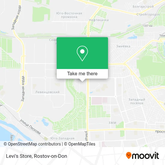 Levi's Store map