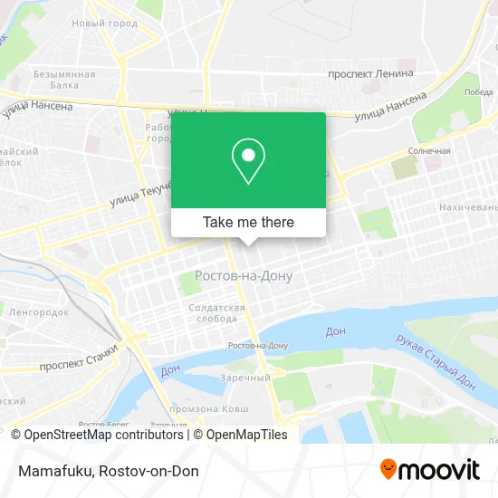 Mamafuku map