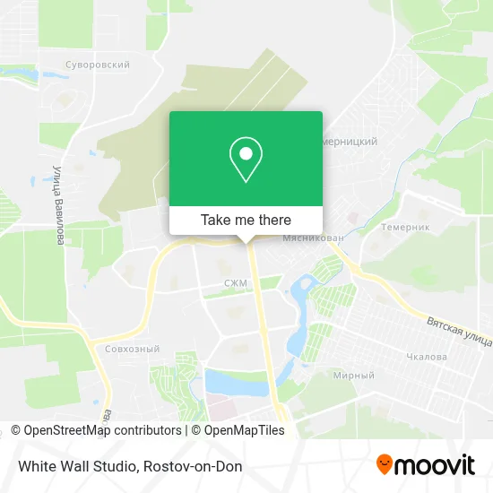 White Wall Studio map