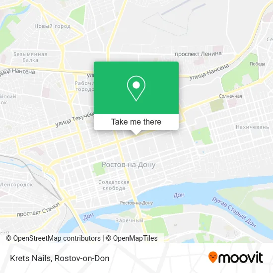 Krets Nails map