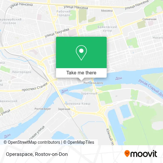 Operaspace map