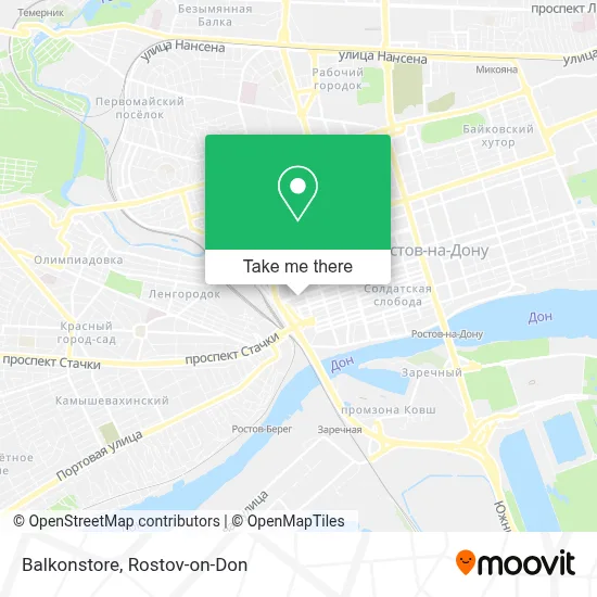 Balkonstore map