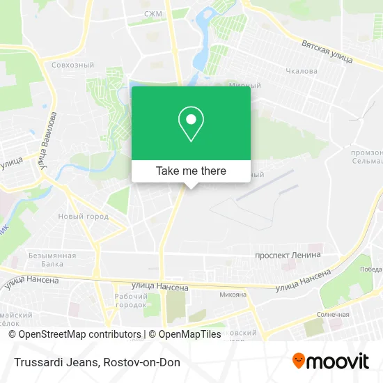 Trussardi Jeans map