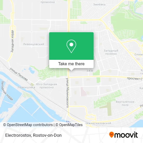 Electrorostov map