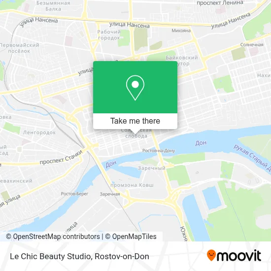 Le Chic Beauty Studio map