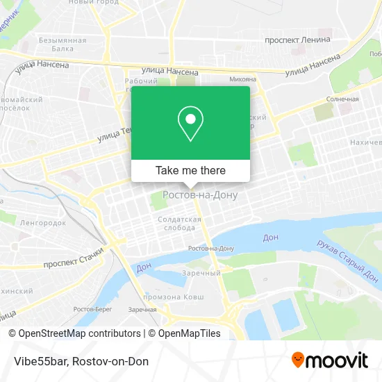 Vibe55bar map
