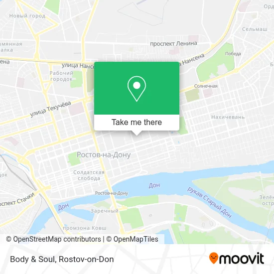 Body & Soul map