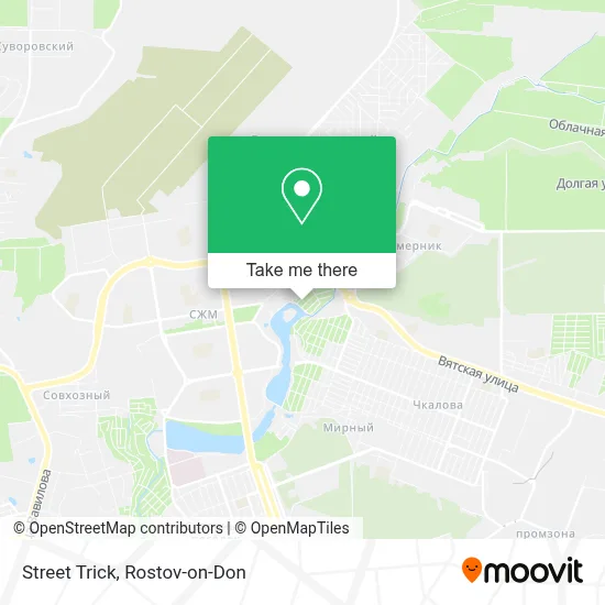 Street Trick map