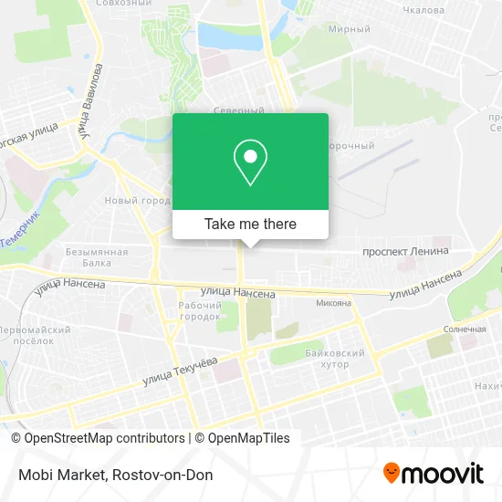 Mobi Market map