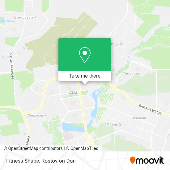 Fitness Shape map