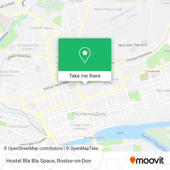 Hostel Bla Bla Space map