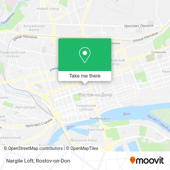 Nargile Loft map