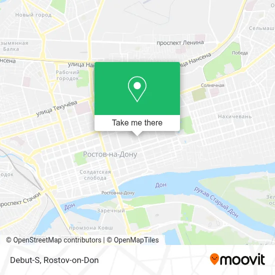 Debut-S map