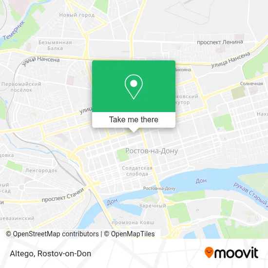 Altego map
