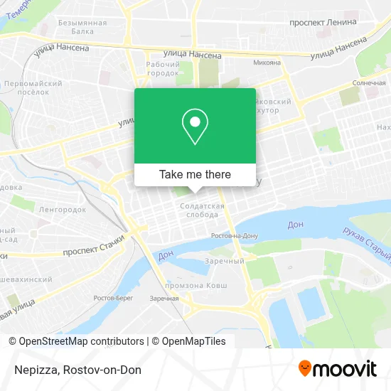 Nepizza map