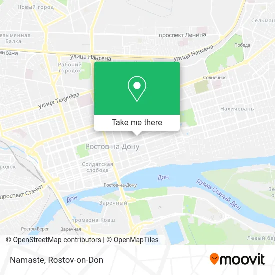 Namaste map