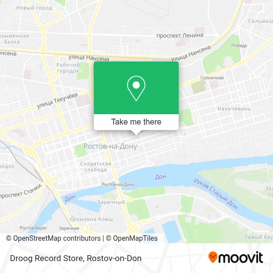 Droog Record Store map