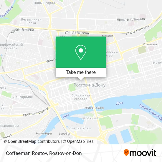 Coffeeman Rostov map