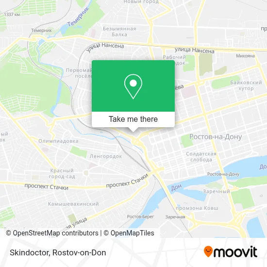 Skindoctor map