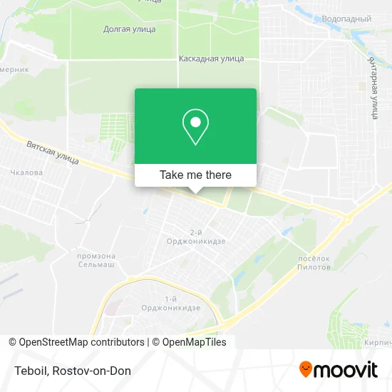 Teboil map