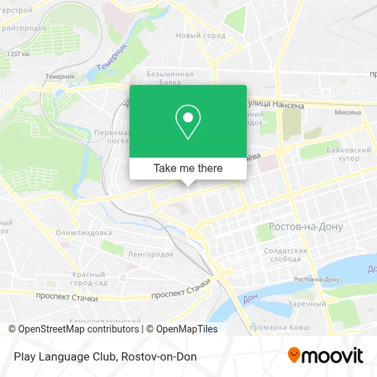 Play Language Club map