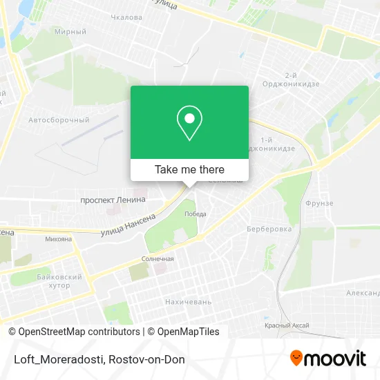 Loft_Moreradosti map