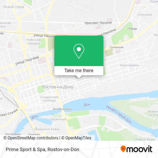 Prime Sport & Spa map