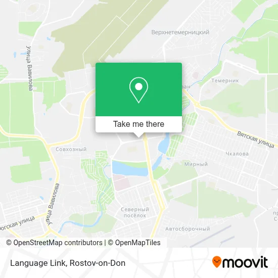 Language Link map