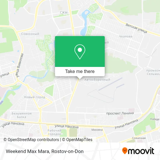 Weekend Max Mara map