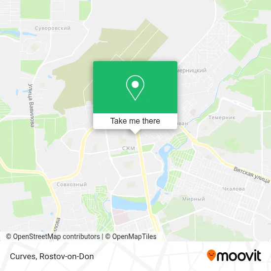 Curves map