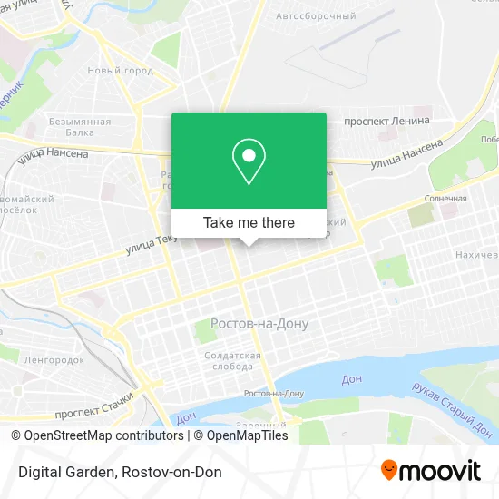 Digital Garden map