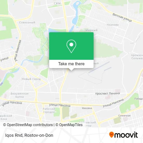 Iqos Rnd map