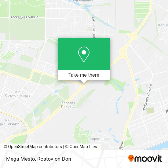 Mega Mesto map