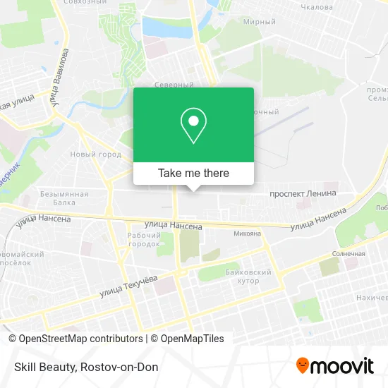 Skill Beauty map