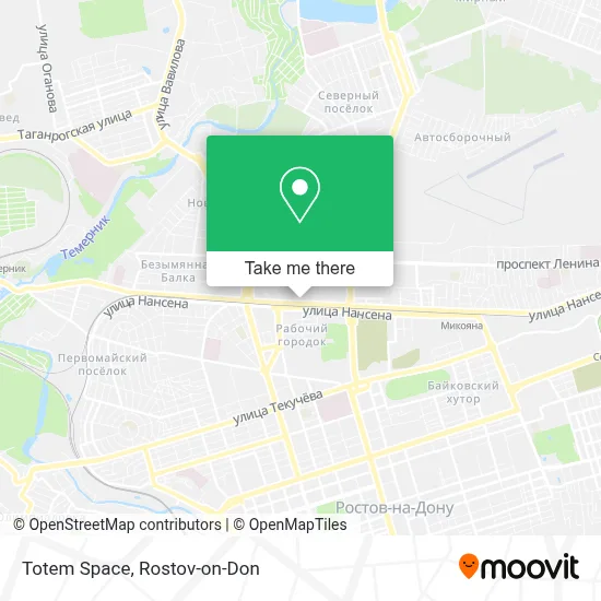Totem Space map