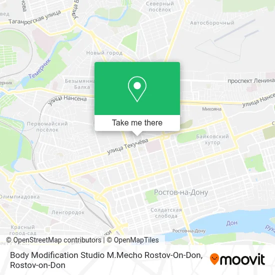 Body Modification Studio M.Mecho   Rostov-On-Don map