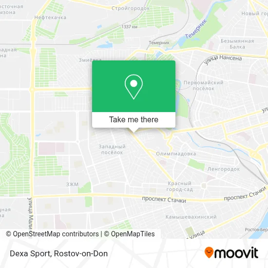 Dexa Sport map